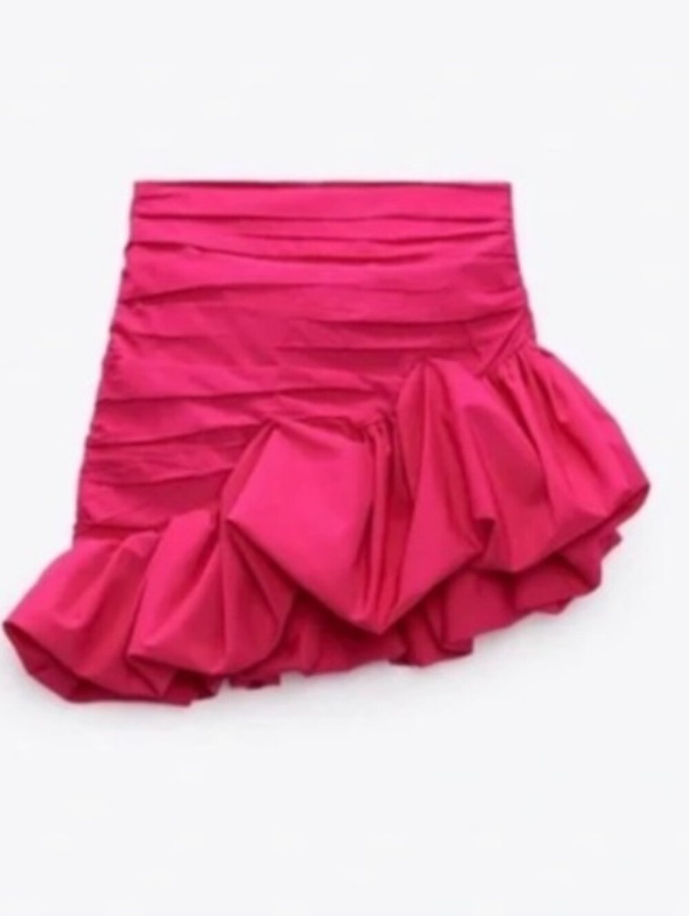 ZARA Limited Edition Draped Mini Skirt